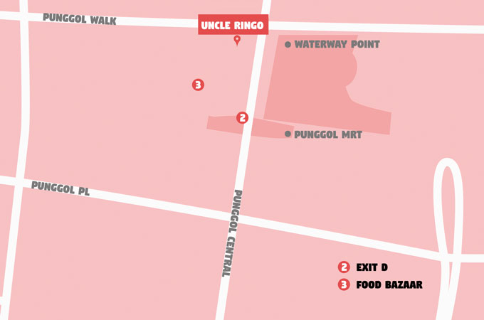 uncle ringo punggol map