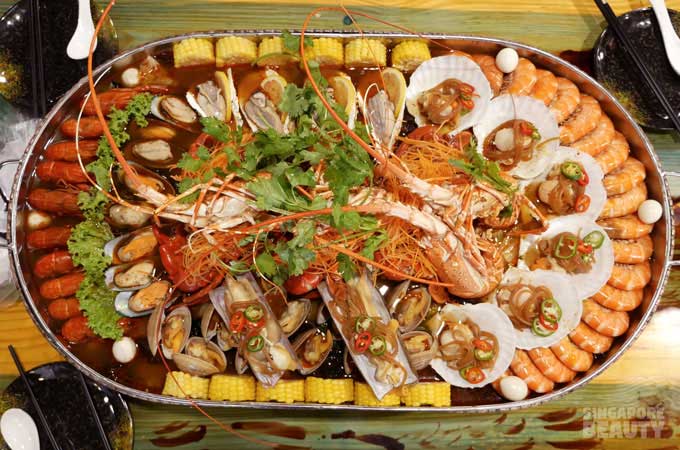 jiu gong ge lobster platter