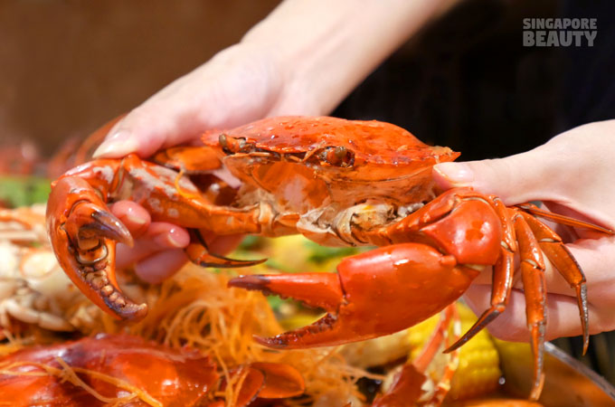 jiu gong ge crab