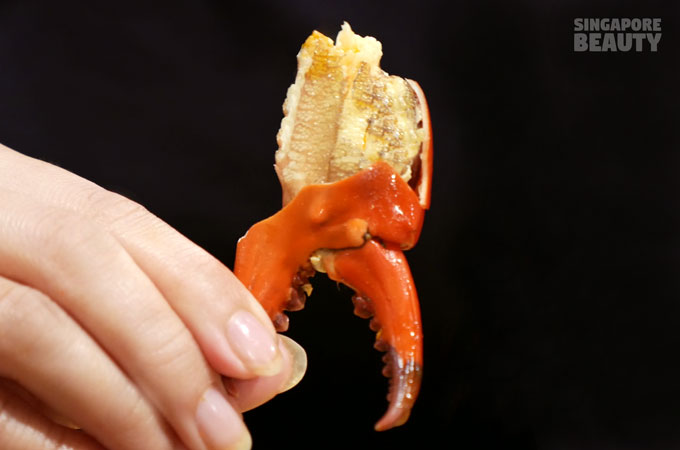 jiu gong ge crab claw