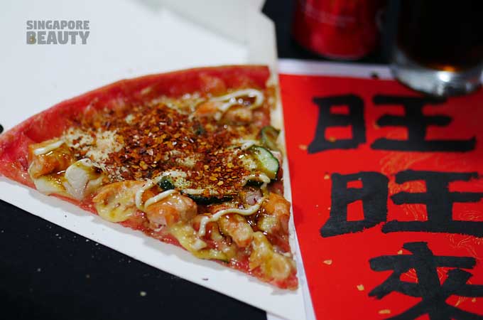 teriyaki salmon pezzo pizza