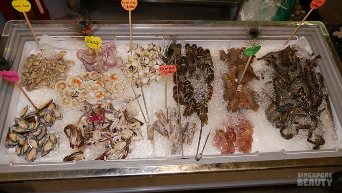 seafood-bed