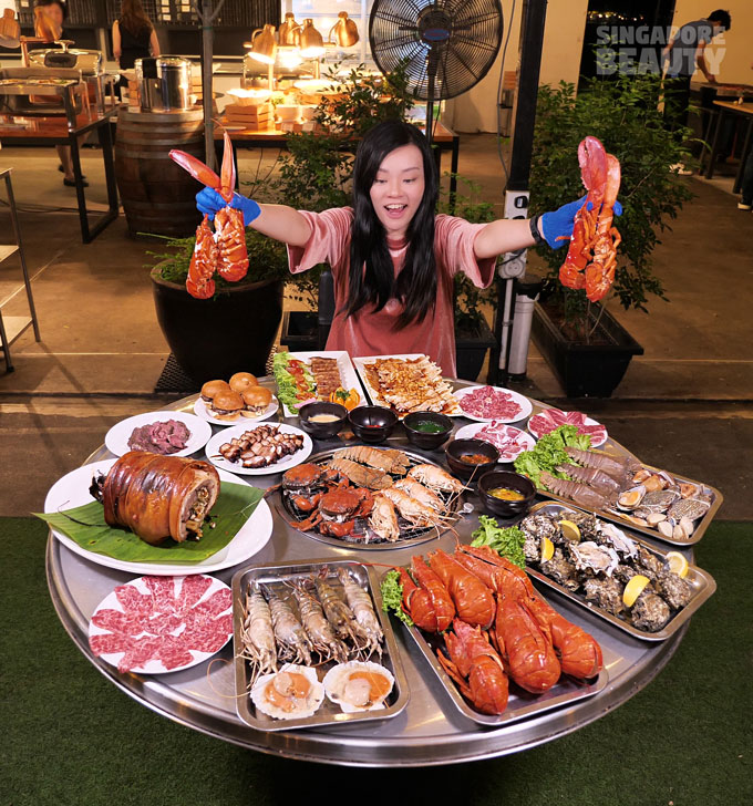 Largest Al Fresco Buffet - SingaporeBeauty