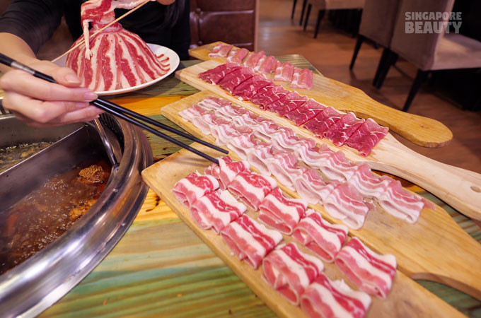 shabu shabu platter