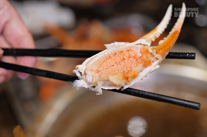 snow crab claw