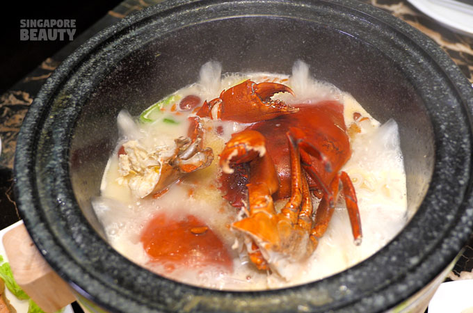 crab beehoon hotpot