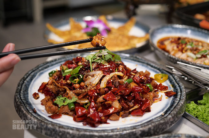 Sichuan dried chilli chicken