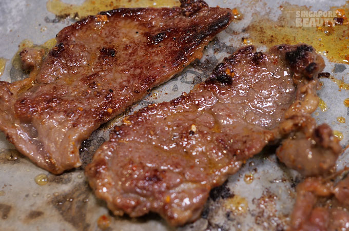 grilled beef tongue