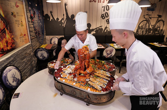 large seafood platter