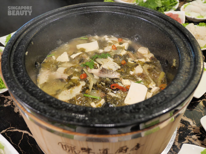 pickled fish sauna hotpot