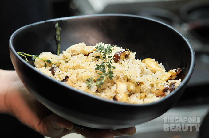 thyme-mushroom-fried-rice