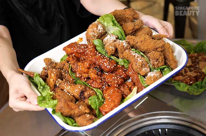 Korean fried chicken