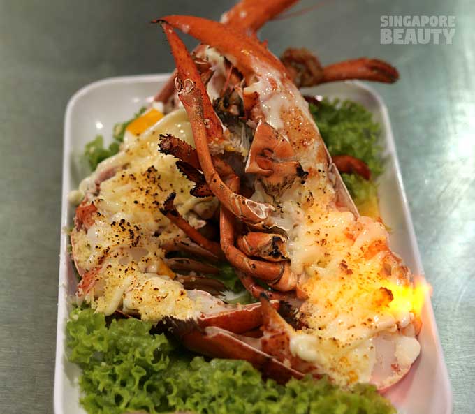 baked cheese lobster