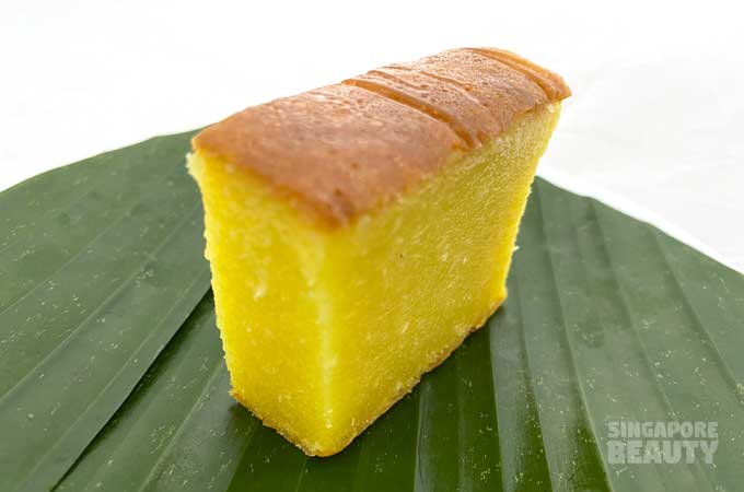 kueh bingka ubi tapioca cake