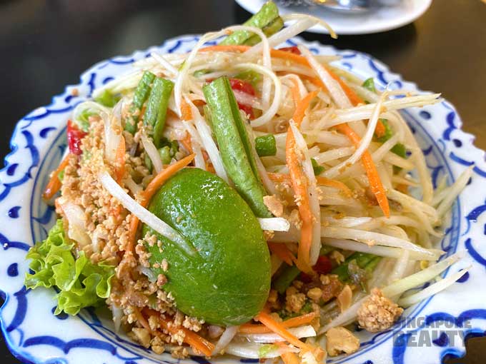 papaya salad nagara thai