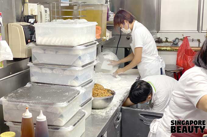 traditional kueh making