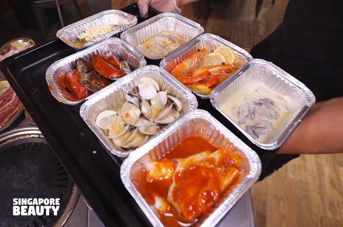 seafood tray