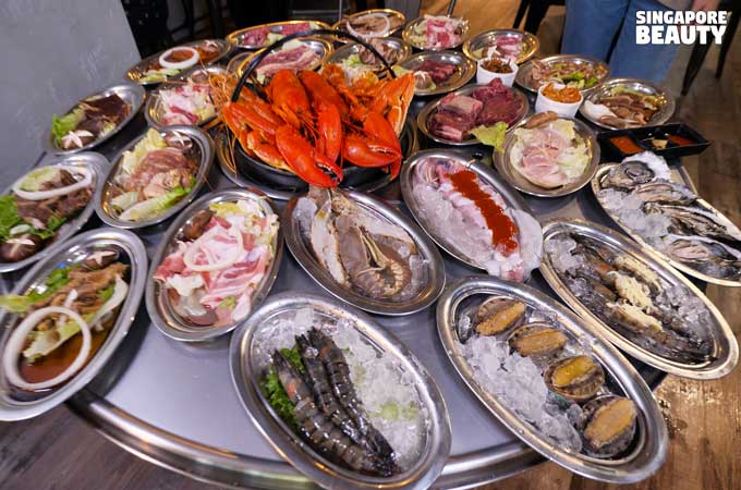 cheap seafood buffet