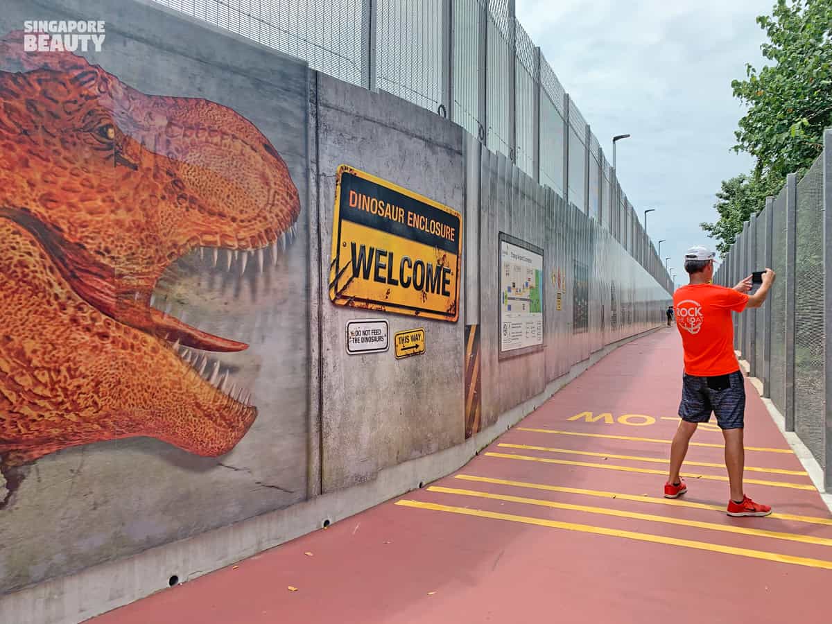 jurassic mile dinosaur instagram place singapore