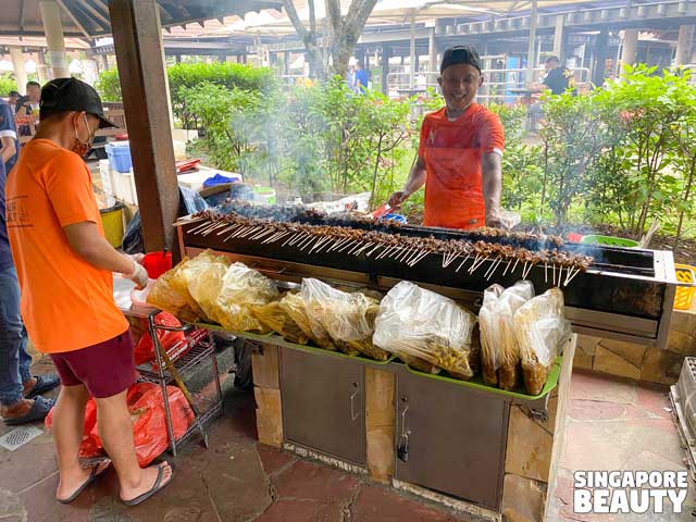 bakar ed satay haron