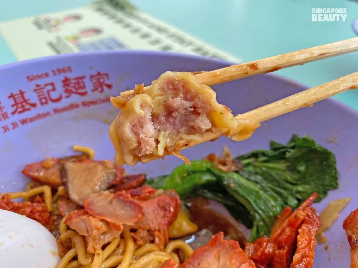 meat filling wanton mee