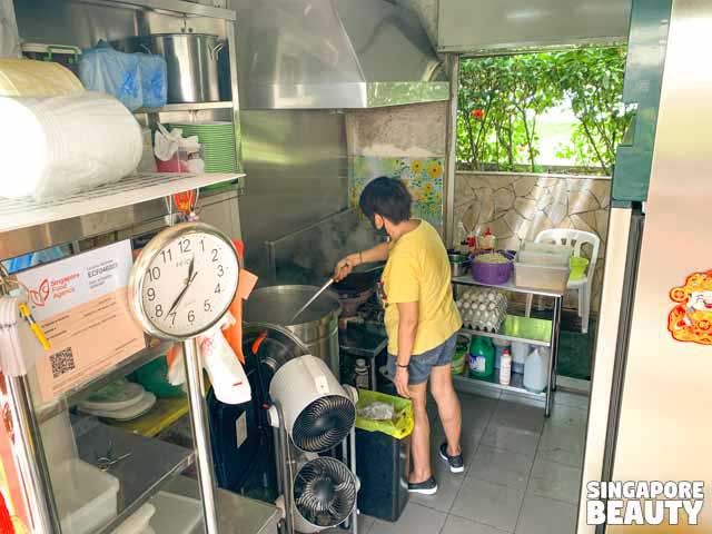 old school char kway teow