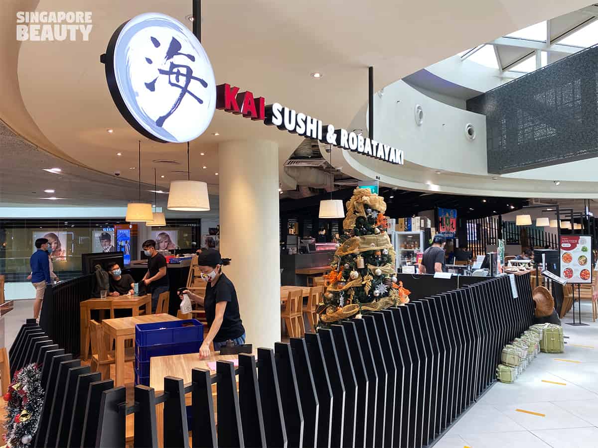 Kai Sushi & Robatayaki Japanese cuisine plaza singapura dhoby ghaut