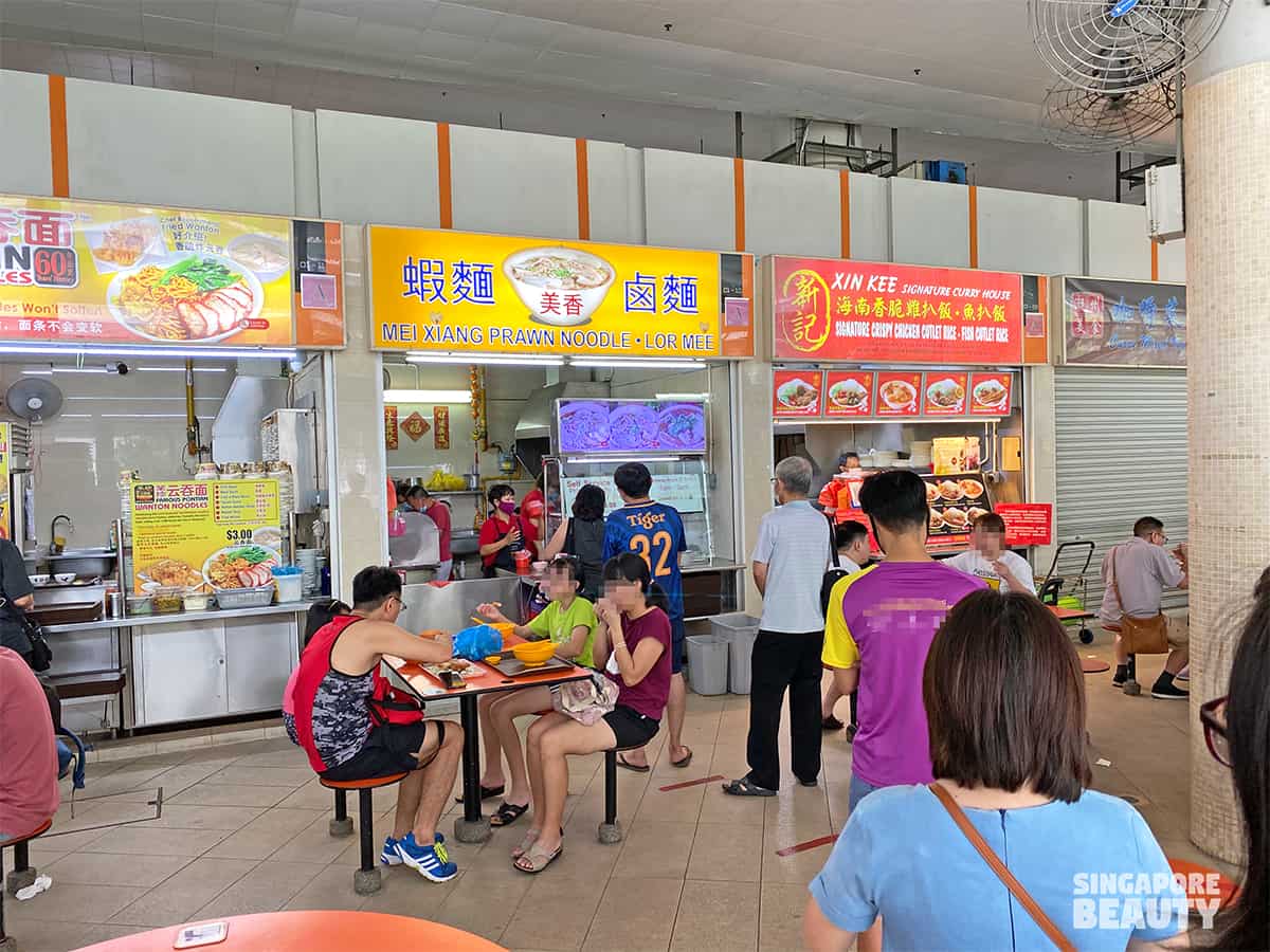 mei xiang prawn noodle lor mee bedok