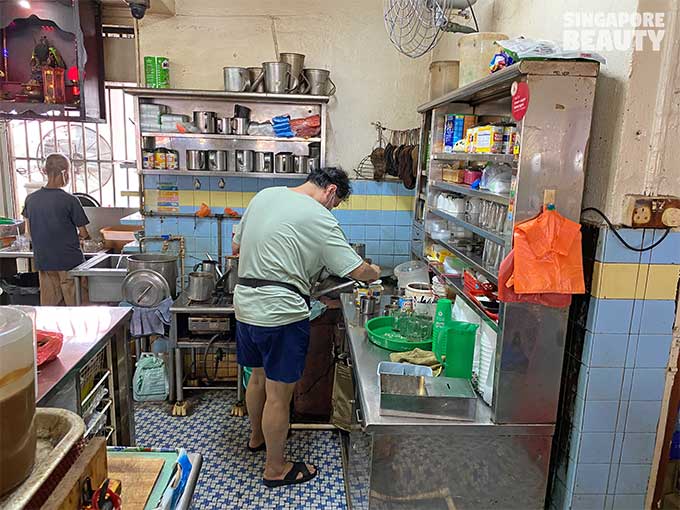 old school coffeeshop in singapore