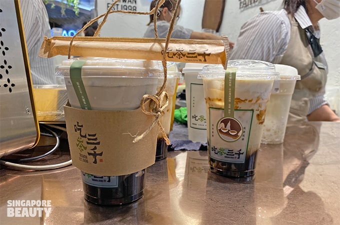 recommended bubble tea at ChiCha San Chen