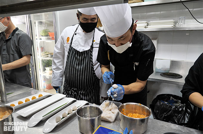 yanxi handmade minced meat ball