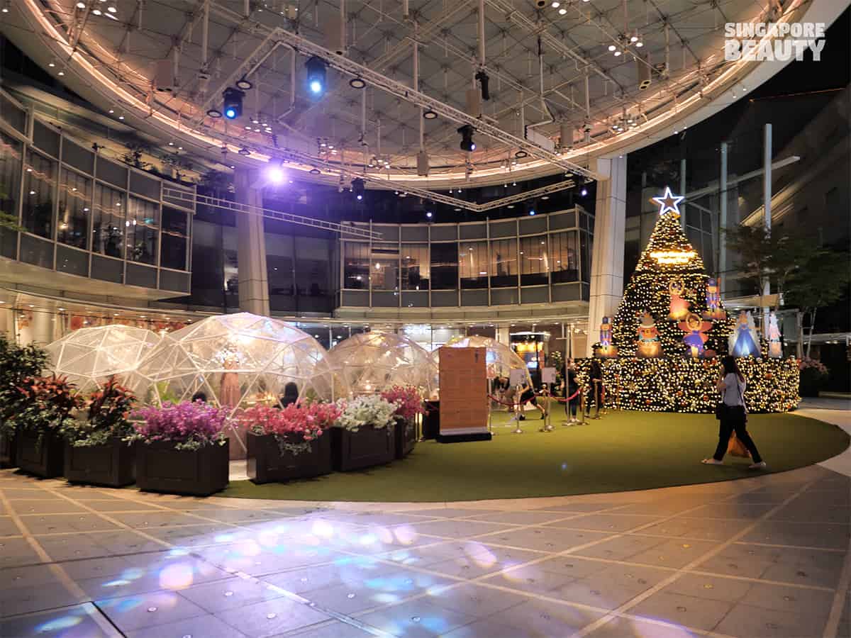 Dome Dining Experience At Capitol & Chijmes Singapore With Christmas