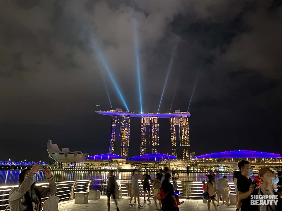 Share the moment mbs fireworks countdown 2021 Singapore