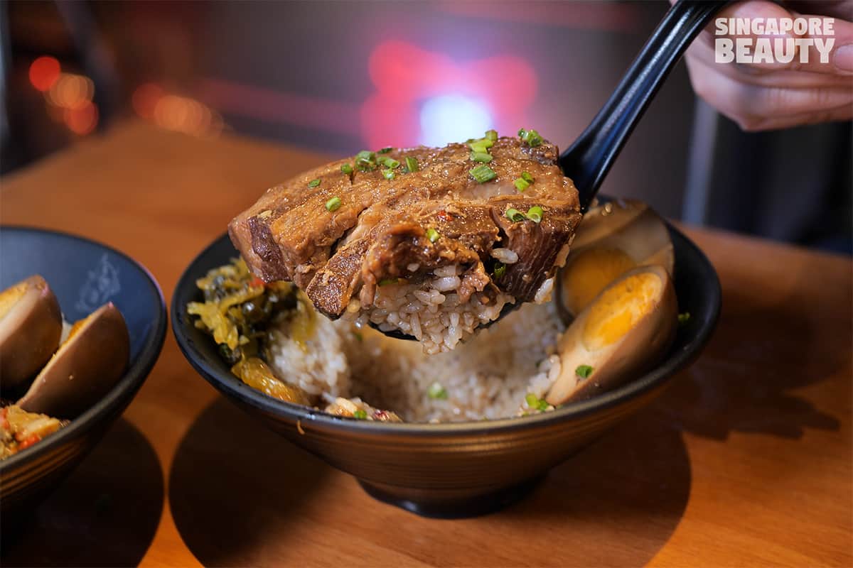 braised pork belly rice