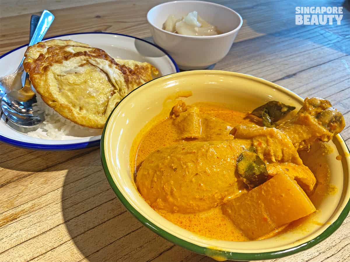 review of singapore chicken curry set