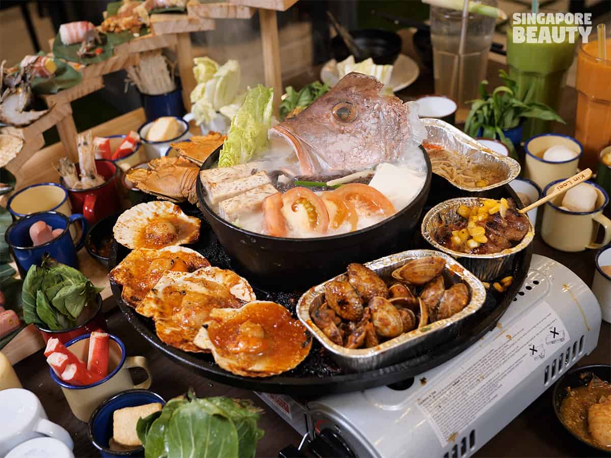 Teochew fish head steamboat