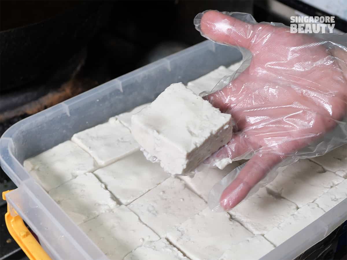 fermented stinky tofu