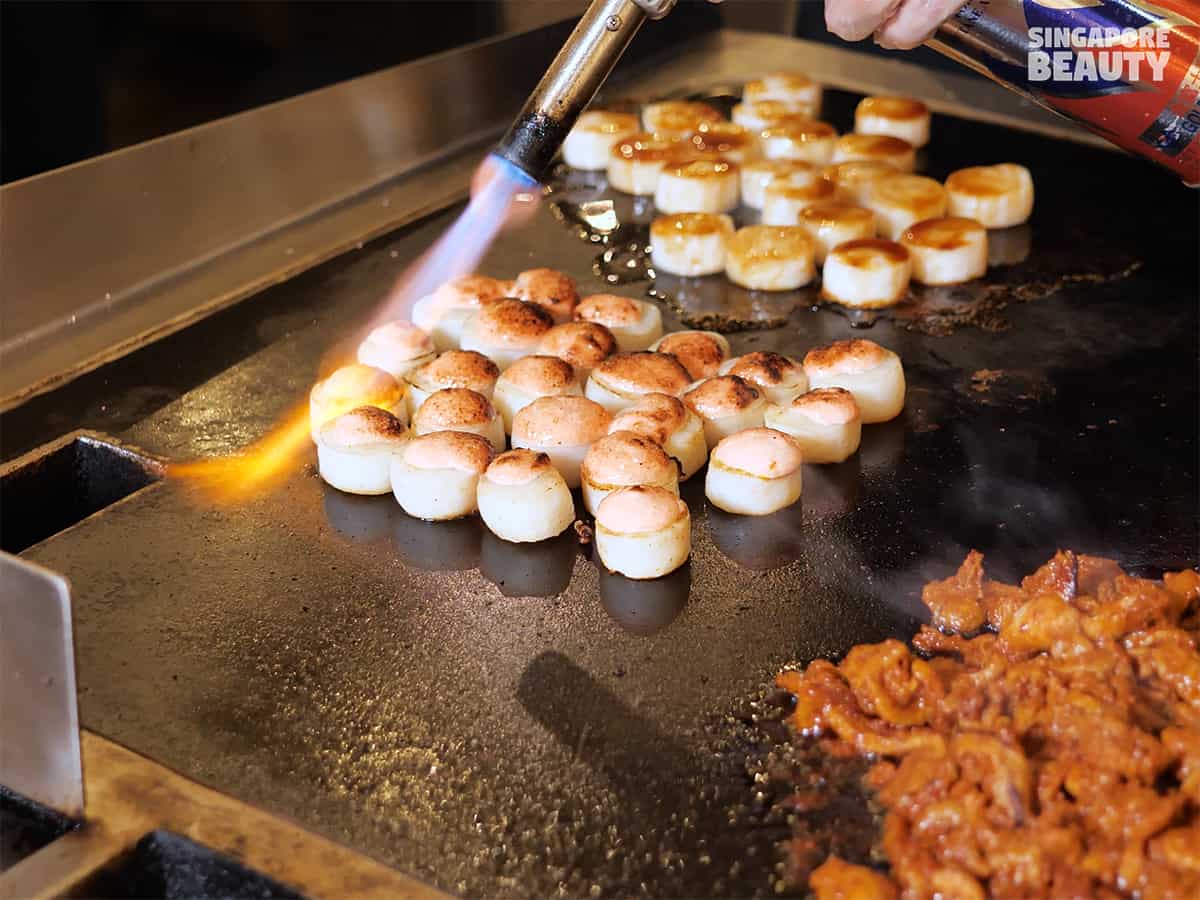 the three peacocks teppanyaki