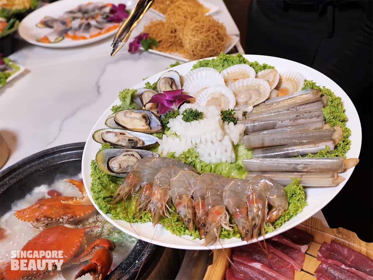 Jiugongge seafood hotpot buffet