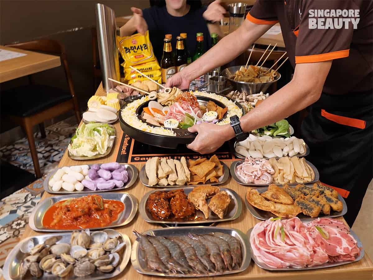 90 minutes Tteokbokki korean hotpot buffet