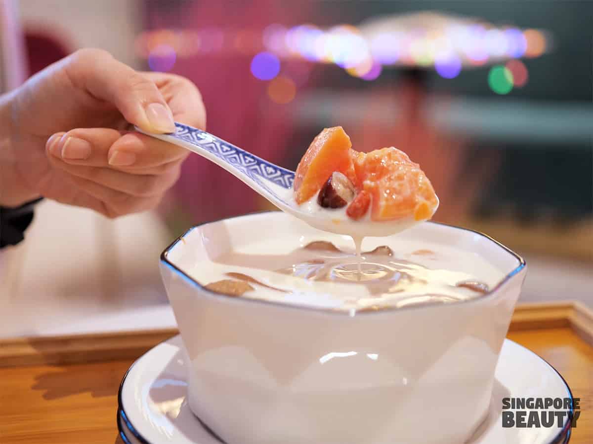 papaya milk stew