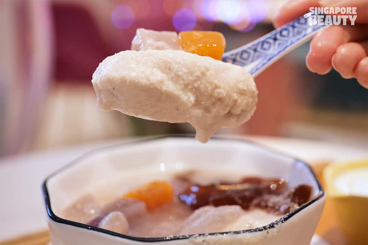 taro yam mochi