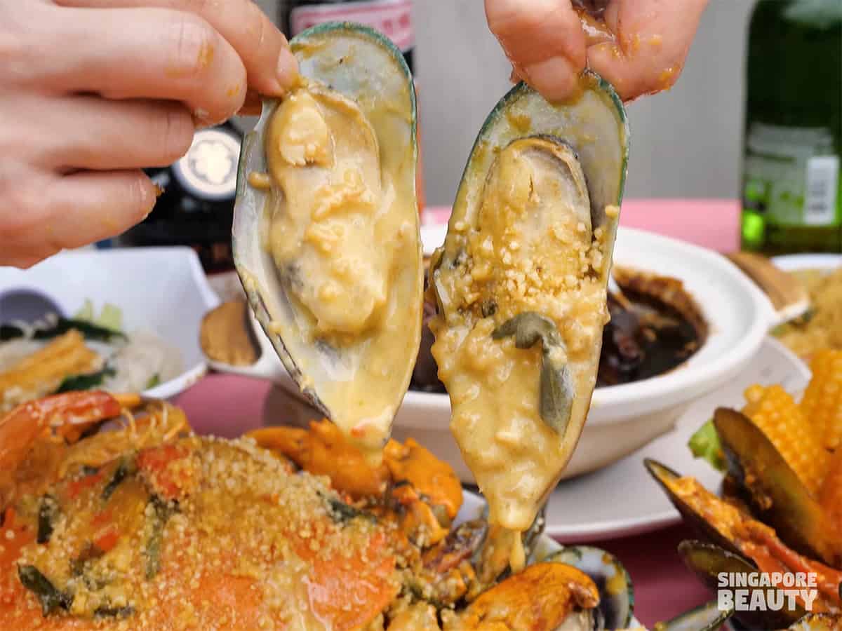 katong jago zhi char mussel