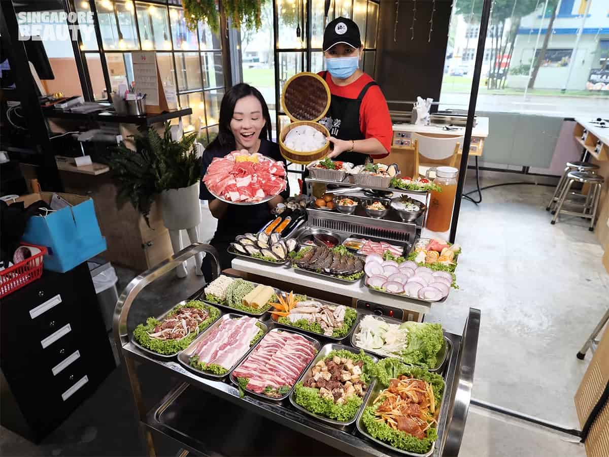 hotpot in orchard