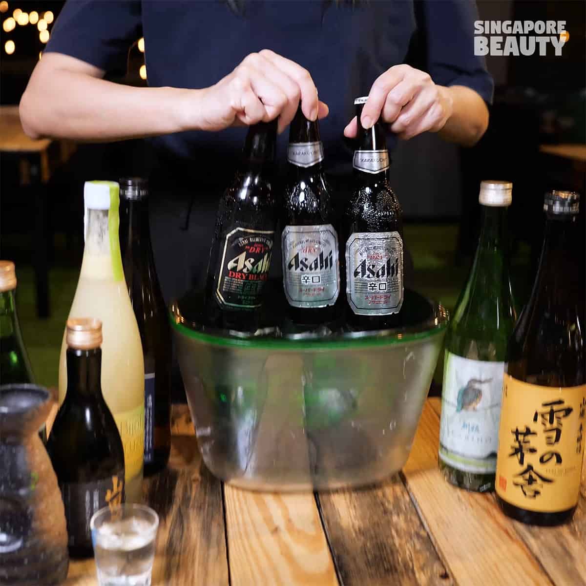 sake beer promo