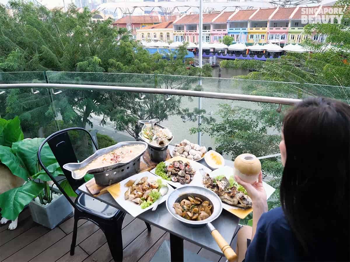 soi 47 thai food romantic Singapore river