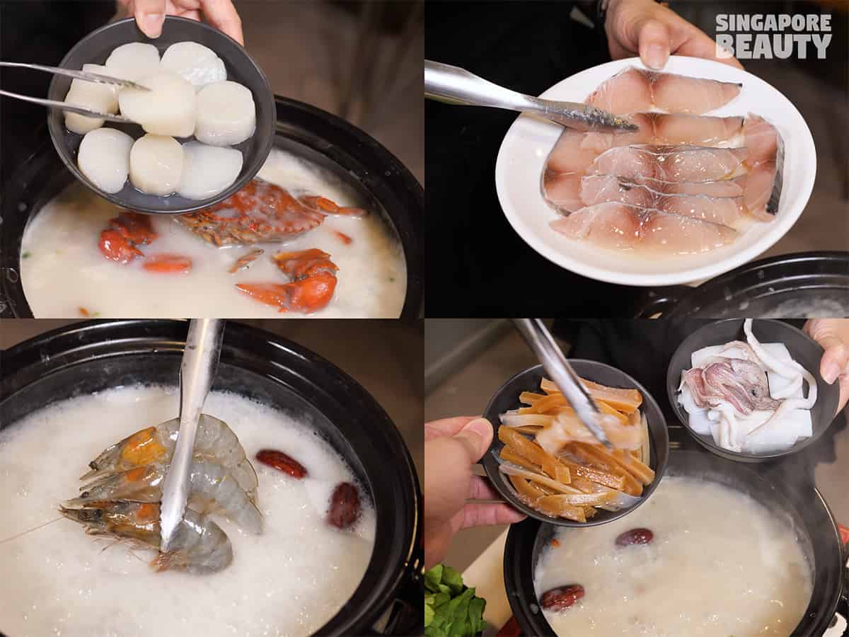 seafood porridge