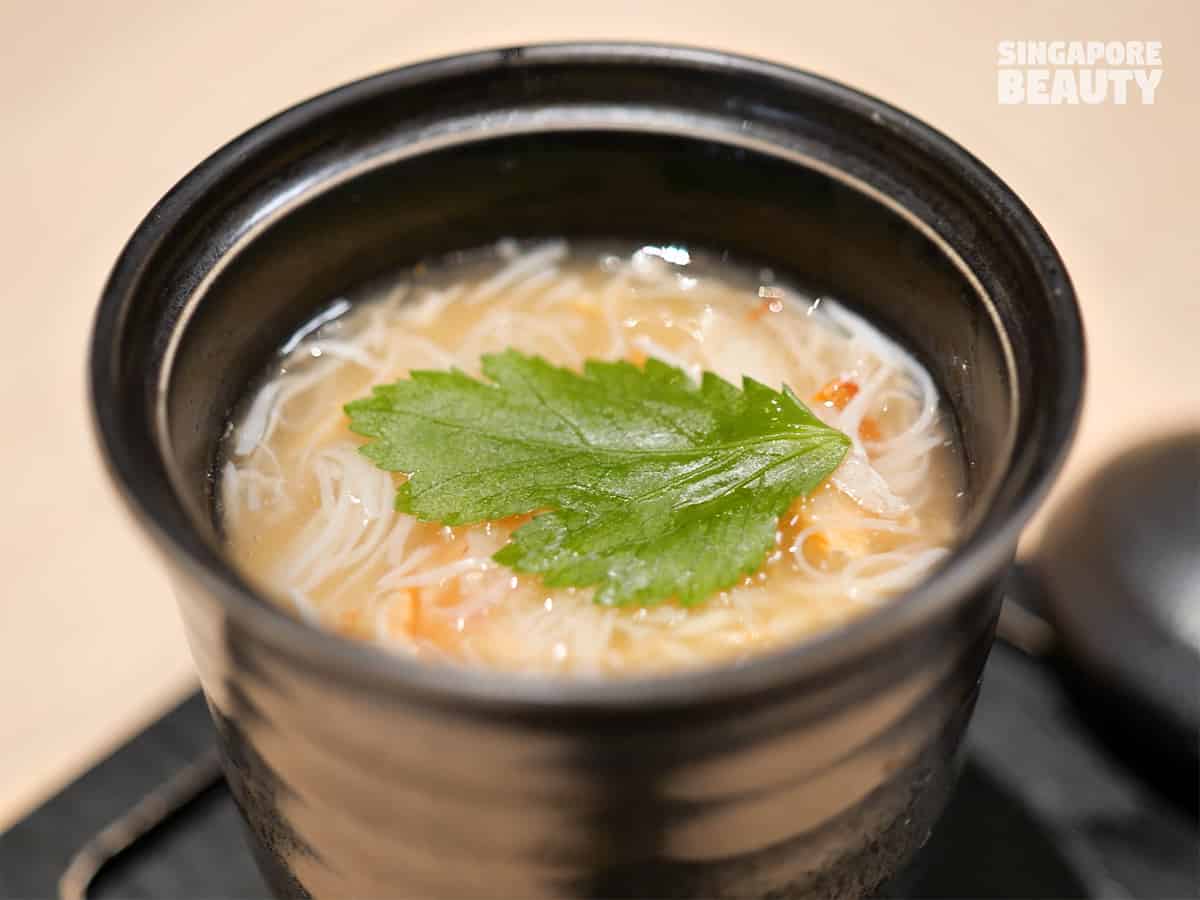 ikigai omakase snow crab chawanmushi