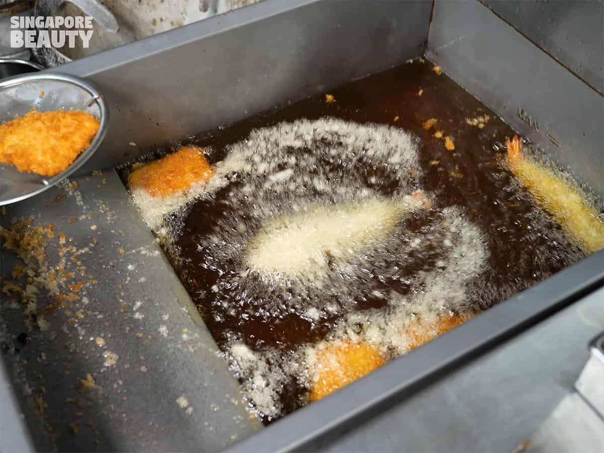 deep frying