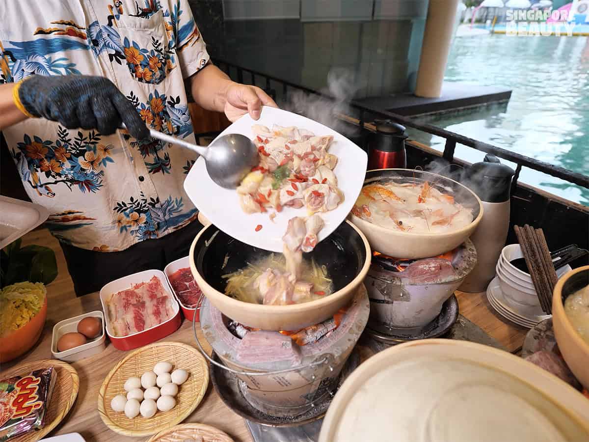 kampong chicken claypot